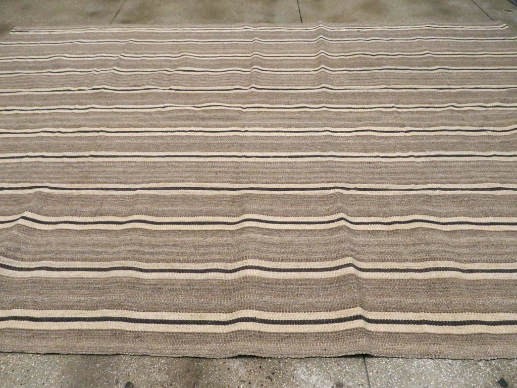 Modern Turkish Flatweave Kilim, No.30023 - Gsblank