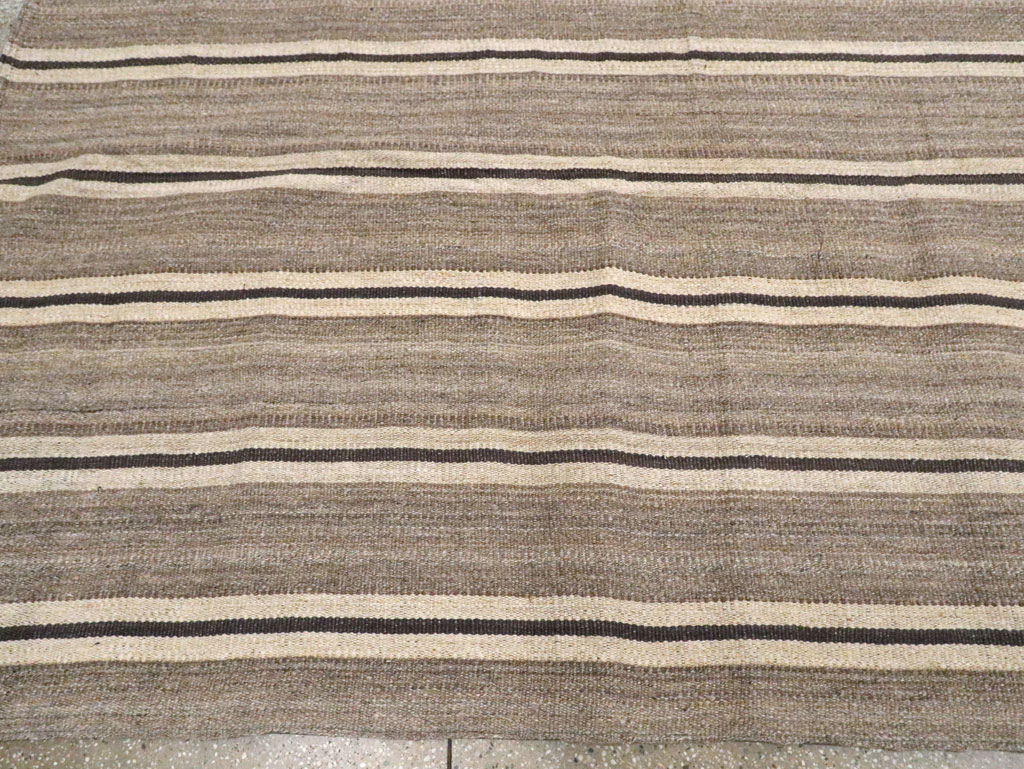 Modern Turkish Flatweave Kilim, No.30023 - Gsblank