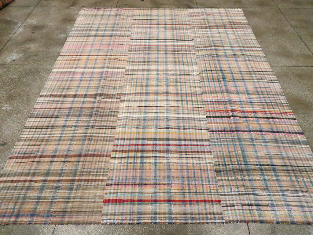 Vintage American Rag Rug, No.30039 - Gsblank