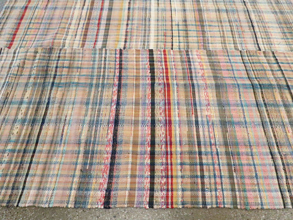 Vintage American Rag Rug, No.30039 - Gsblank