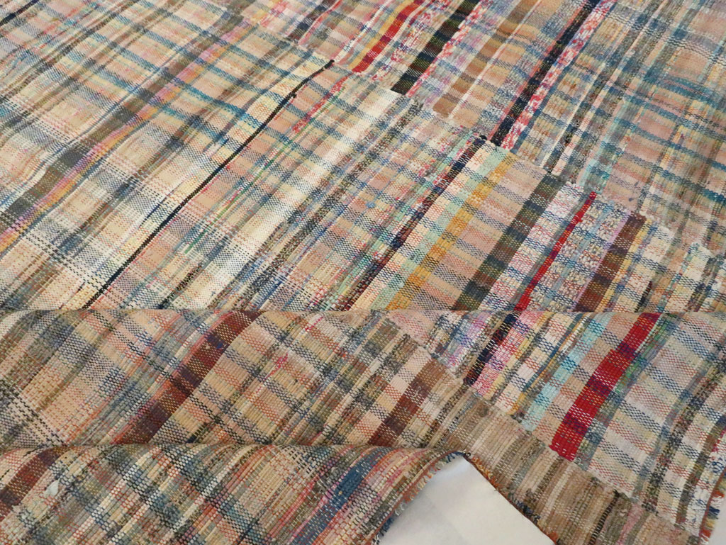 Vintage American Rag Rug, No.30039 - Gsblank