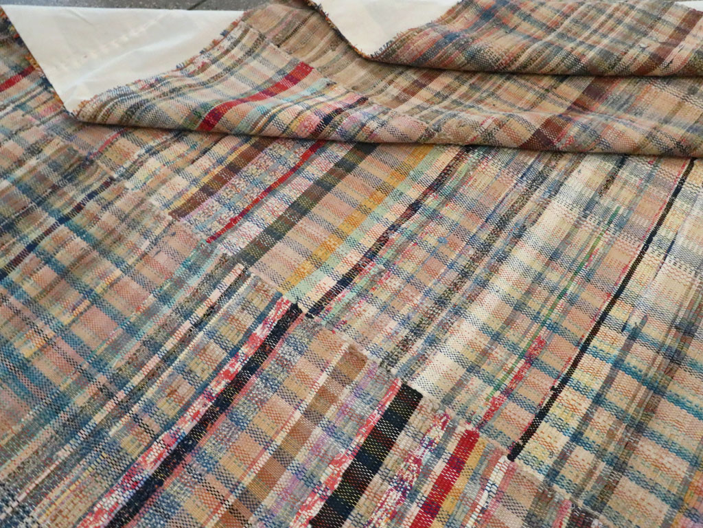 Vintage American Rag Rug, No.30039 - Gsblank