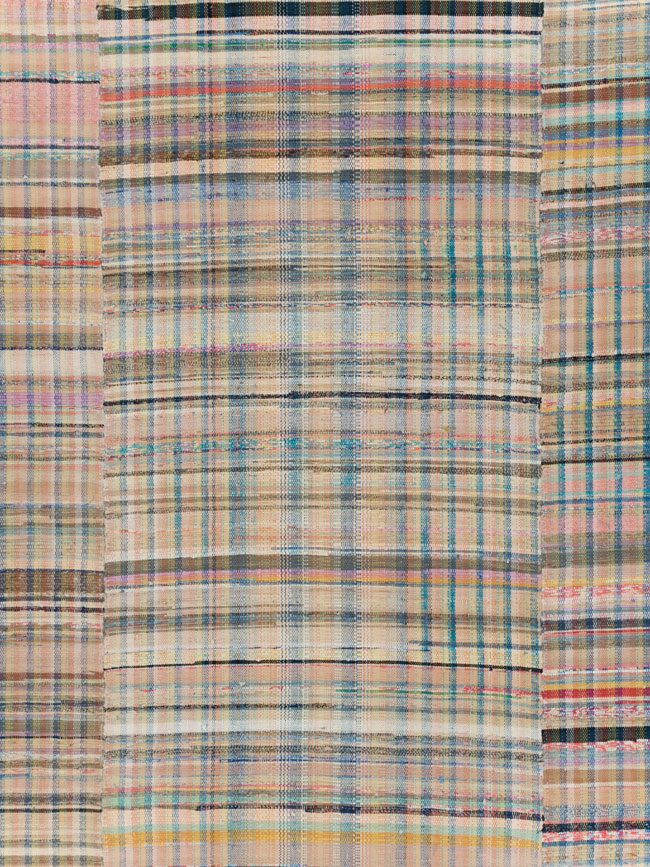 Vintage American Rag Rug, No.30039 - Gsblank