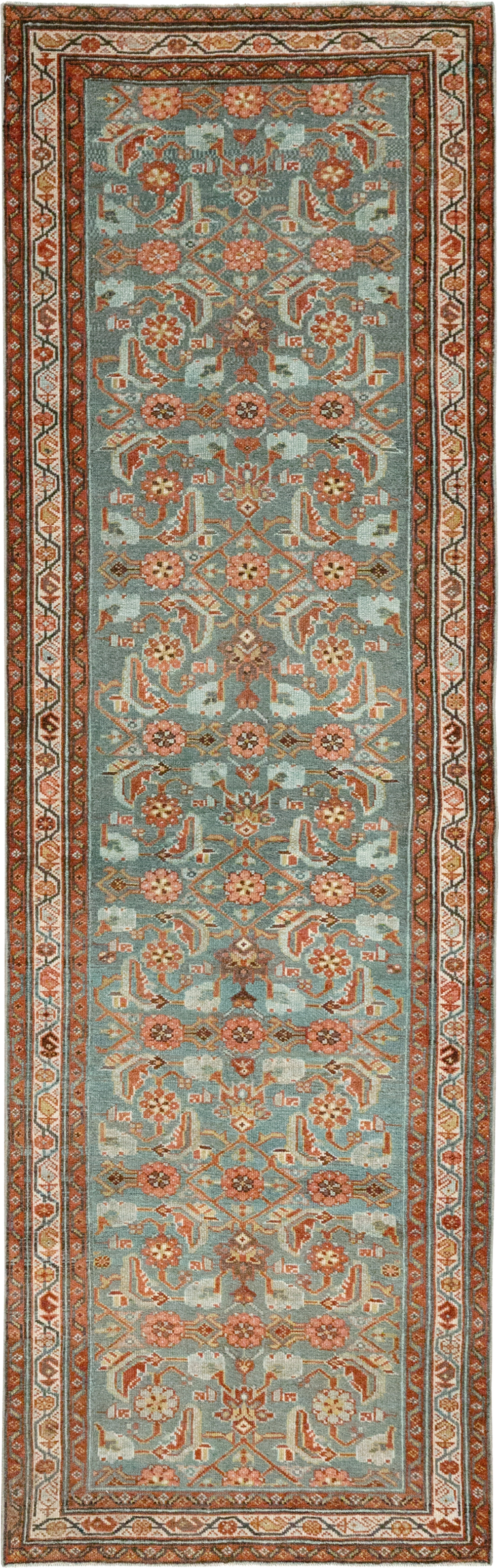 Vintage Persian Malayer Runner, No.30041 - Gsblank