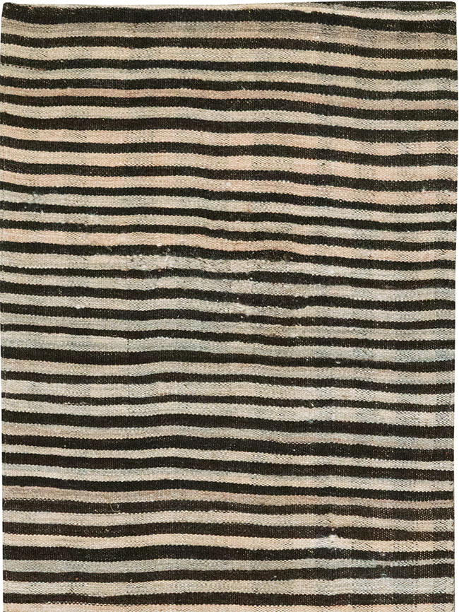 Vintage Persian Flatweave Kilim Runner, No.30046 - Gsblank