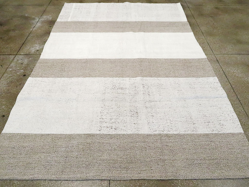 Contemporary Handmade Turkish Flatweave Kilim, No.30062 - Gsblank
