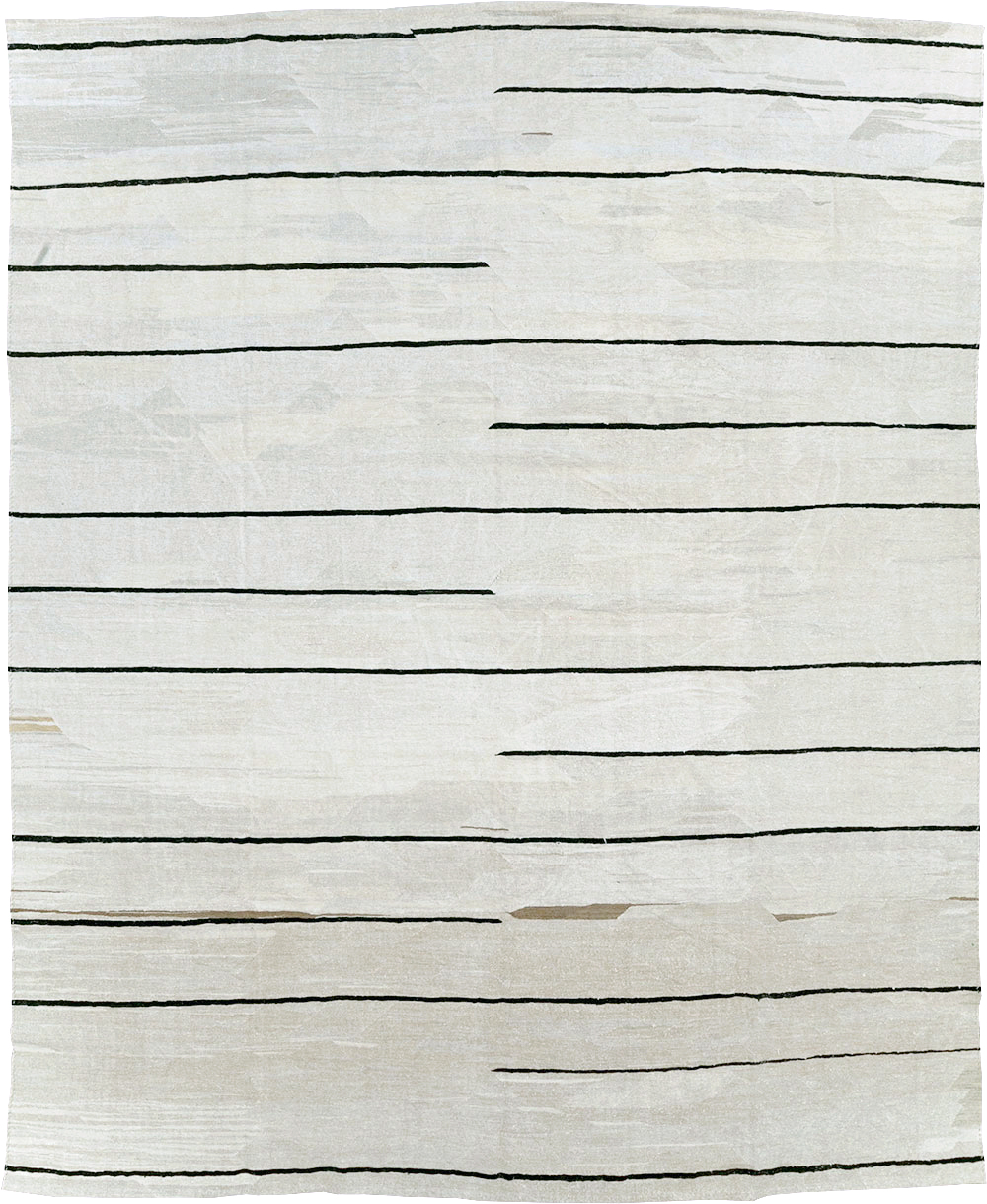 Contemporary Turkish Room Size Flatweave Kilim, No.30064 - Gsblank