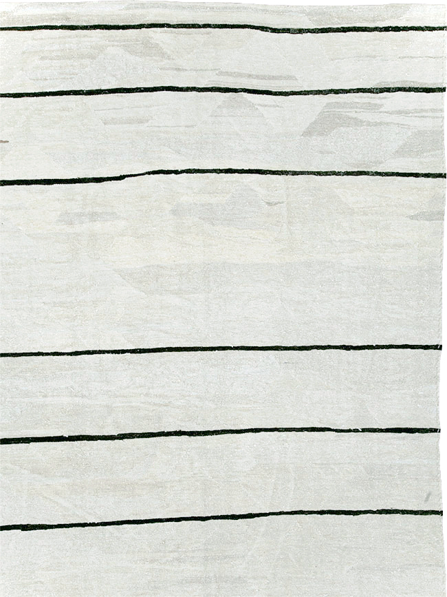 Contemporary Turkish Room Size Flatweave Kilim, No.30064 - Gsblank