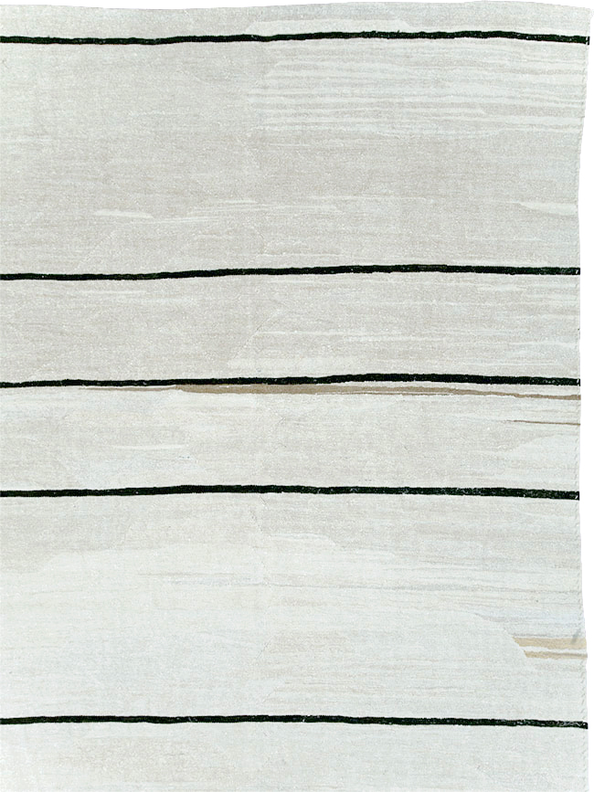 Contemporary Turkish Room Size Flatweave Kilim, No.30064 - Gsblank