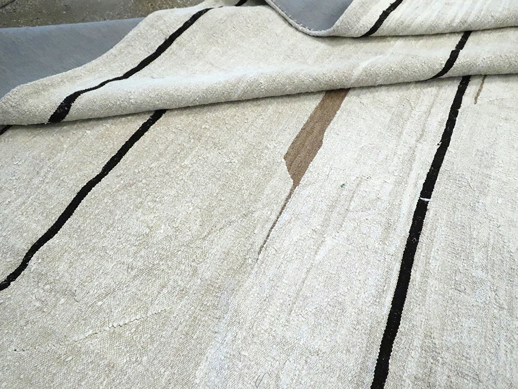 Contemporary Turkish Room Size Flatweave Kilim, No.30064 - Gsblank