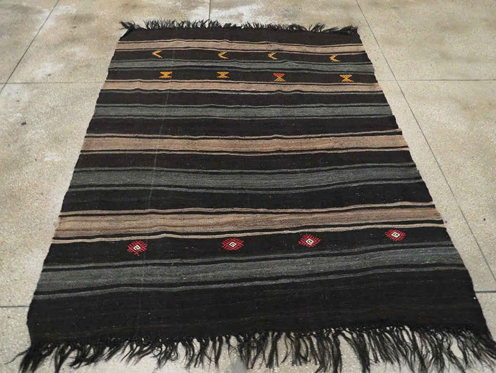 Vintage Handmade Turkish Flatweave Kilim, No.30069 - Gsblank