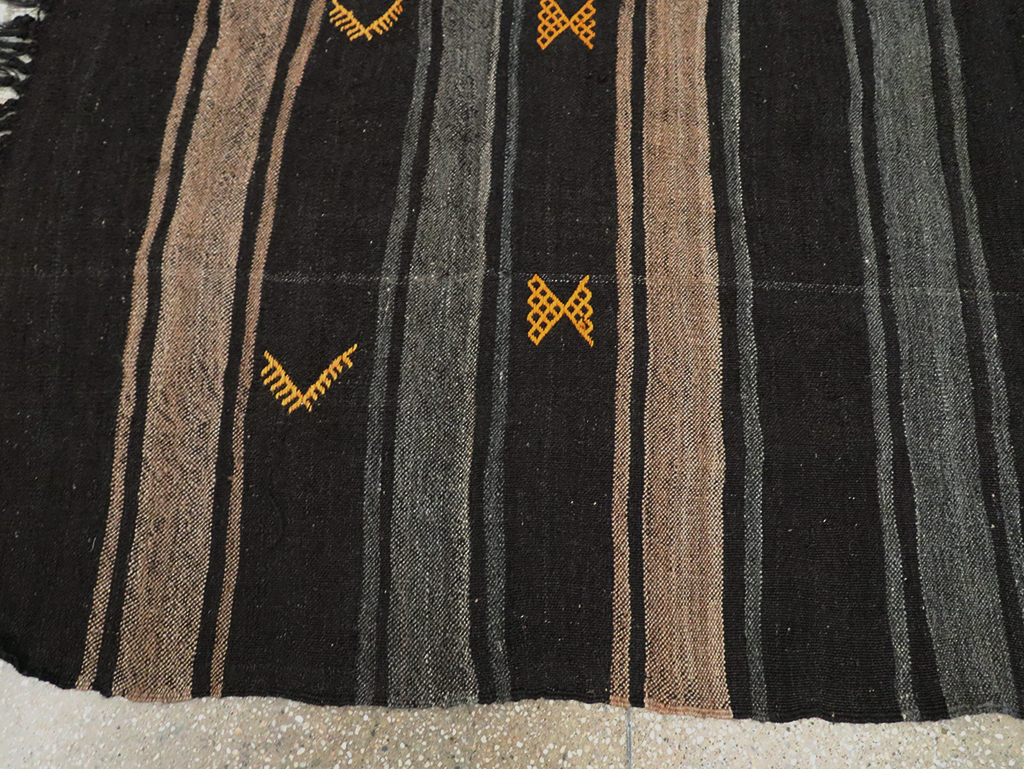 Mid-20th Century Handmade Turkish Flatweave, No.30069 - Gsblank