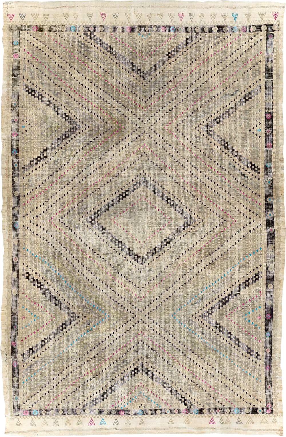 Vintage Turkish Flatweave Kilim, No.30070 - Gsblank