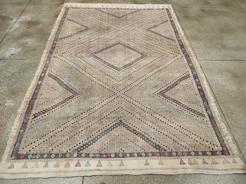 Vintage Turkish Flatweave Kilim, No.30070 - Gsblank