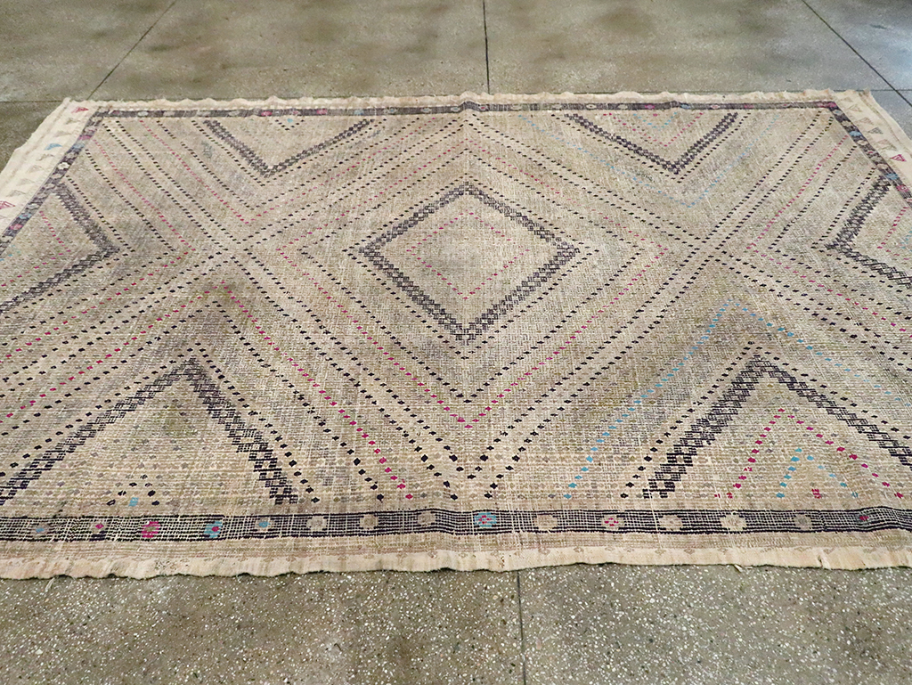 Vintage Turkish Flatweave Kilim, No.30070 - Gsblank
