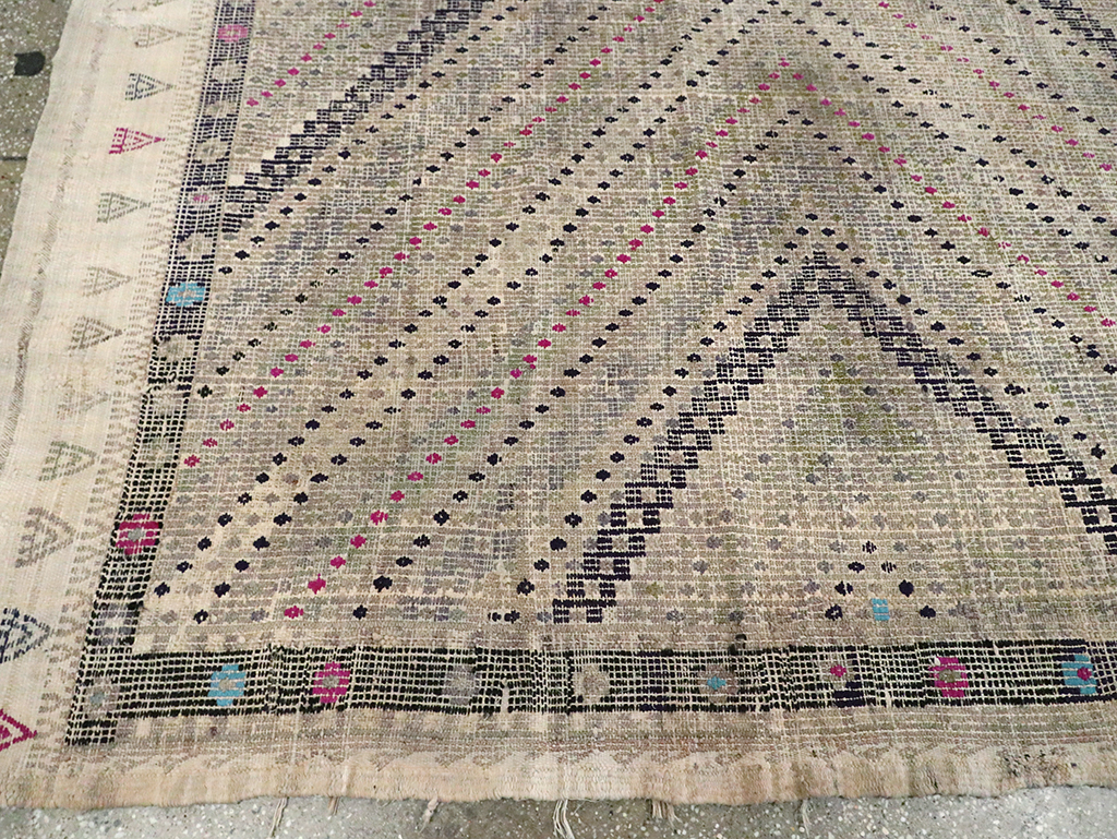 Vintage Turkish Flatweave Kilim, No.30070 - Gsblank