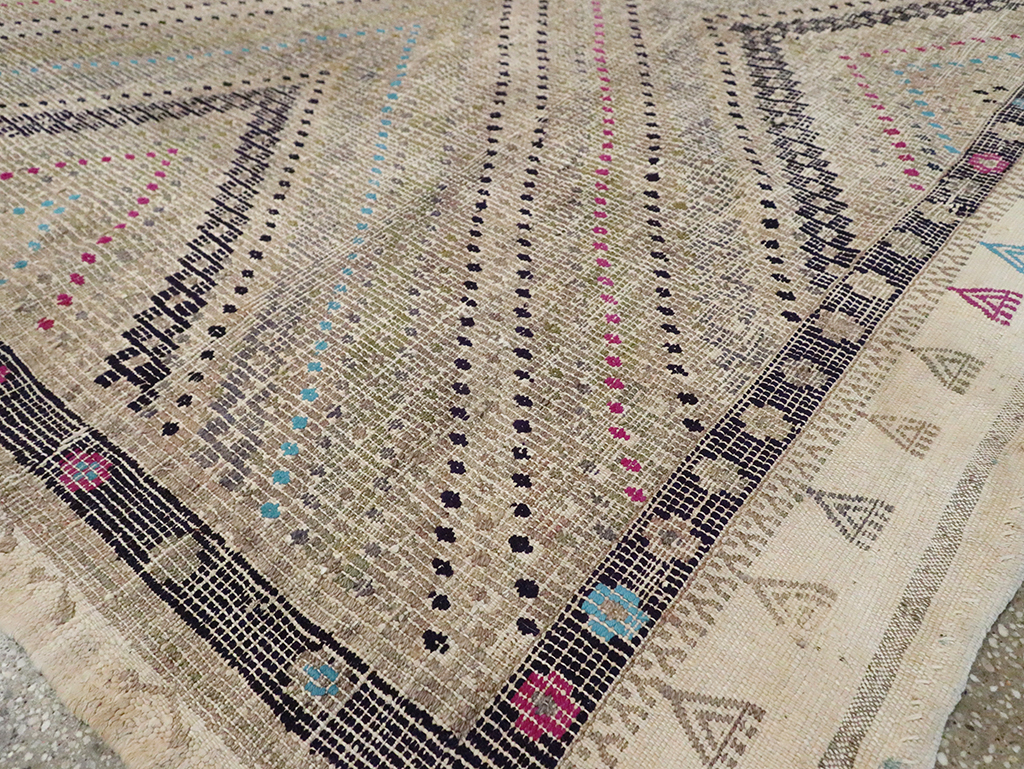 Vintage Turkish Flatweave Kilim, No.30070 - Gsblank