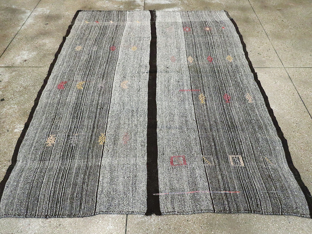 Mid-20th Century Turkish Flatweave Kilim, No.30075 - Gsblank
