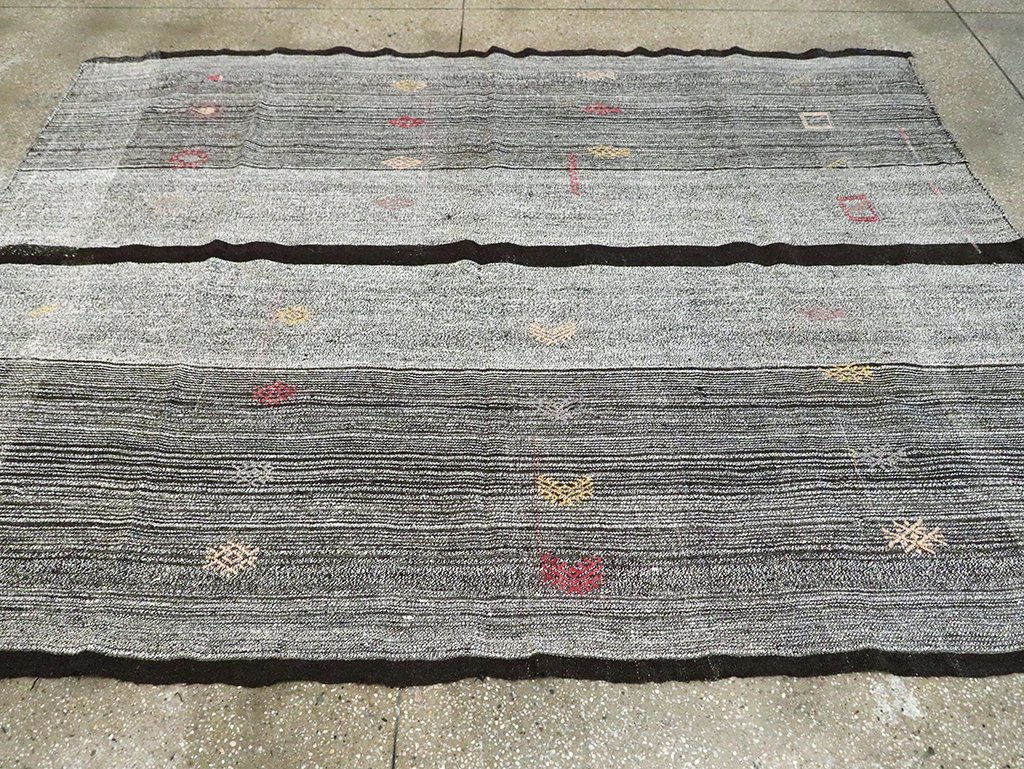 Vintage Turkish Flatweave Kilim, No.30075 - Gsblank