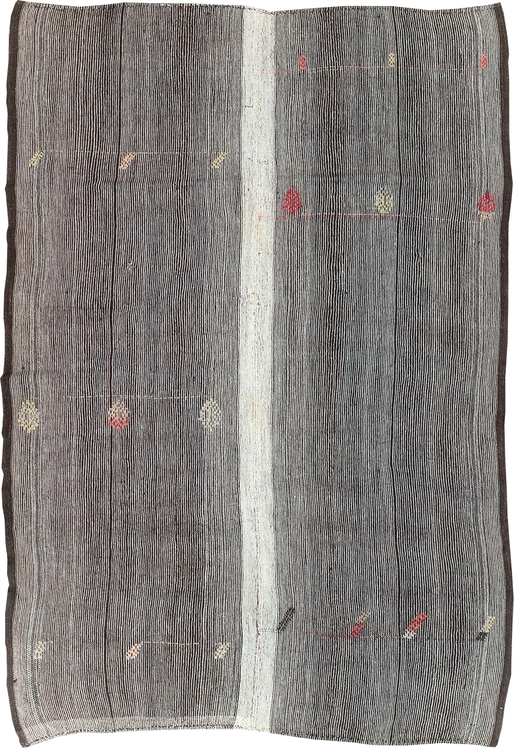 Mid-20th Century Handmade Turkish Flatweave Kilim, No.30076 - Gsblank