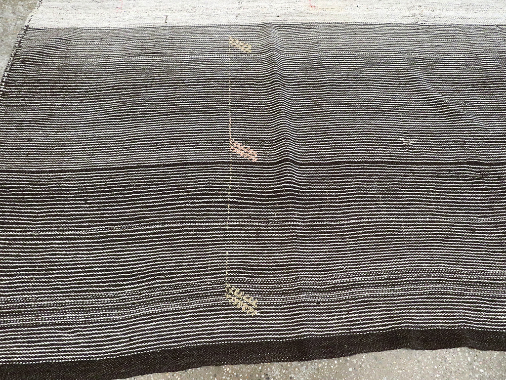 Mid-20th Century Handmade Turkish Flatweave Kilim, No.30076 - Gsblank