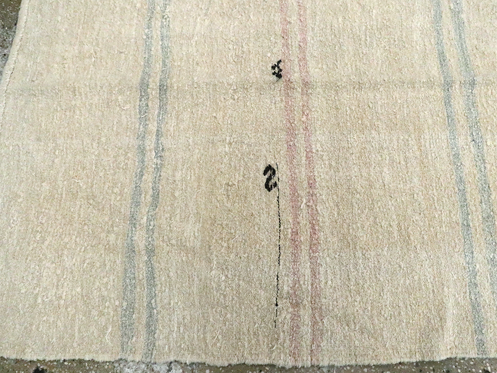 Mid-20th Century Turkish Gallery Size Flatweave, No.30079 - Gsblank