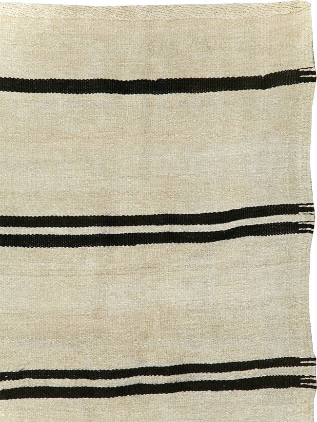 Mid-20th Century Turkish Gallery Size Flatweave, No.30081 - Gsblank