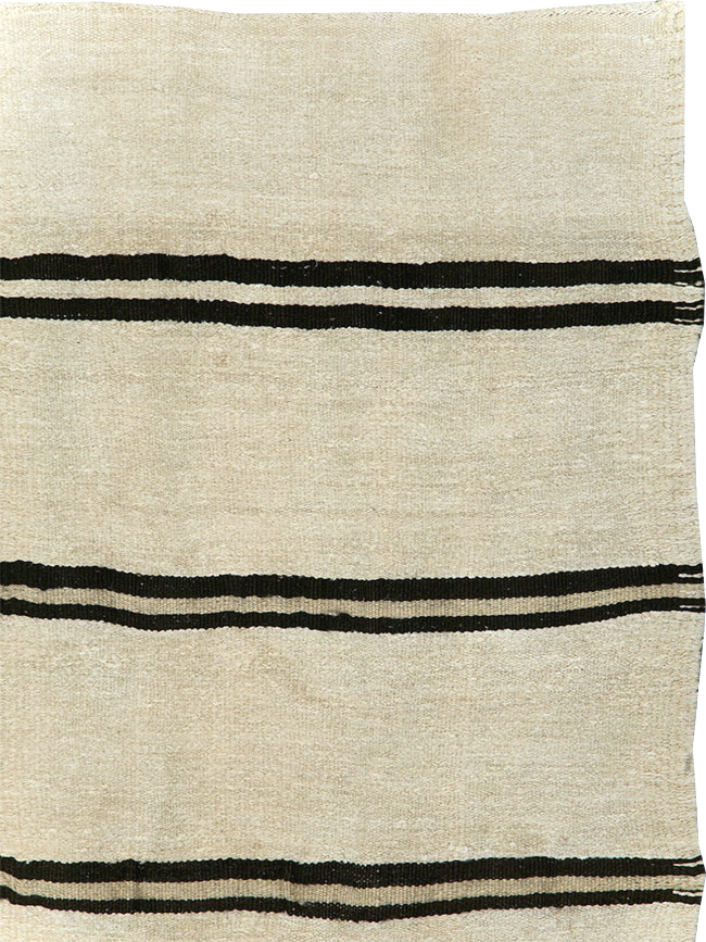 Mid-20th Century Turkish Gallery Size Flatweave, No.30081 - Gsblank