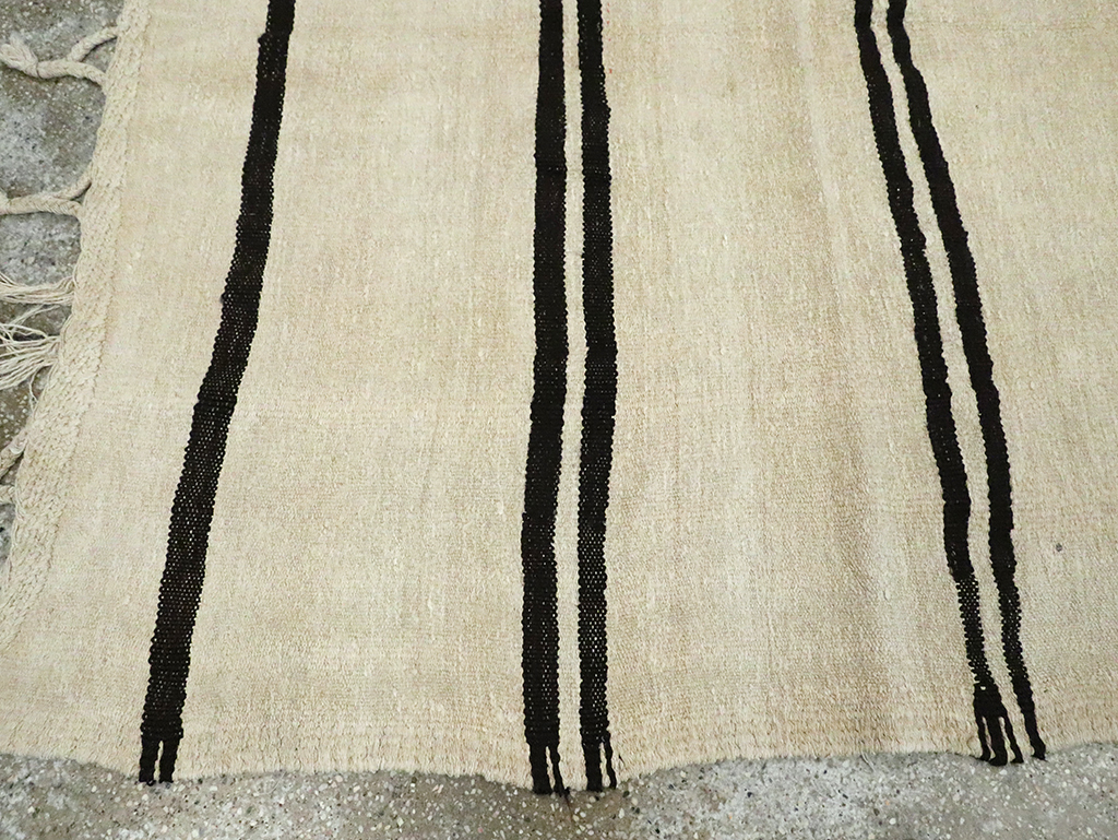 Mid-20th Century Turkish Gallery Size Flatweave, No.30081 - Gsblank