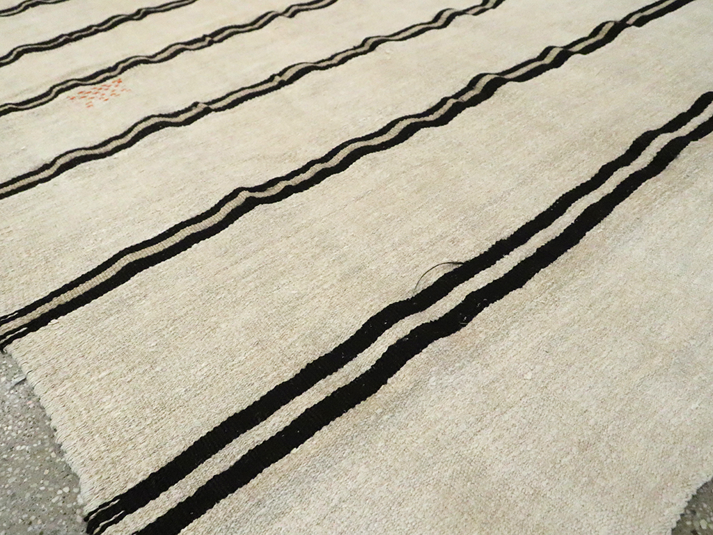 Mid-20th Century Turkish Gallery Size Flatweave, No.30081 - Gsblank