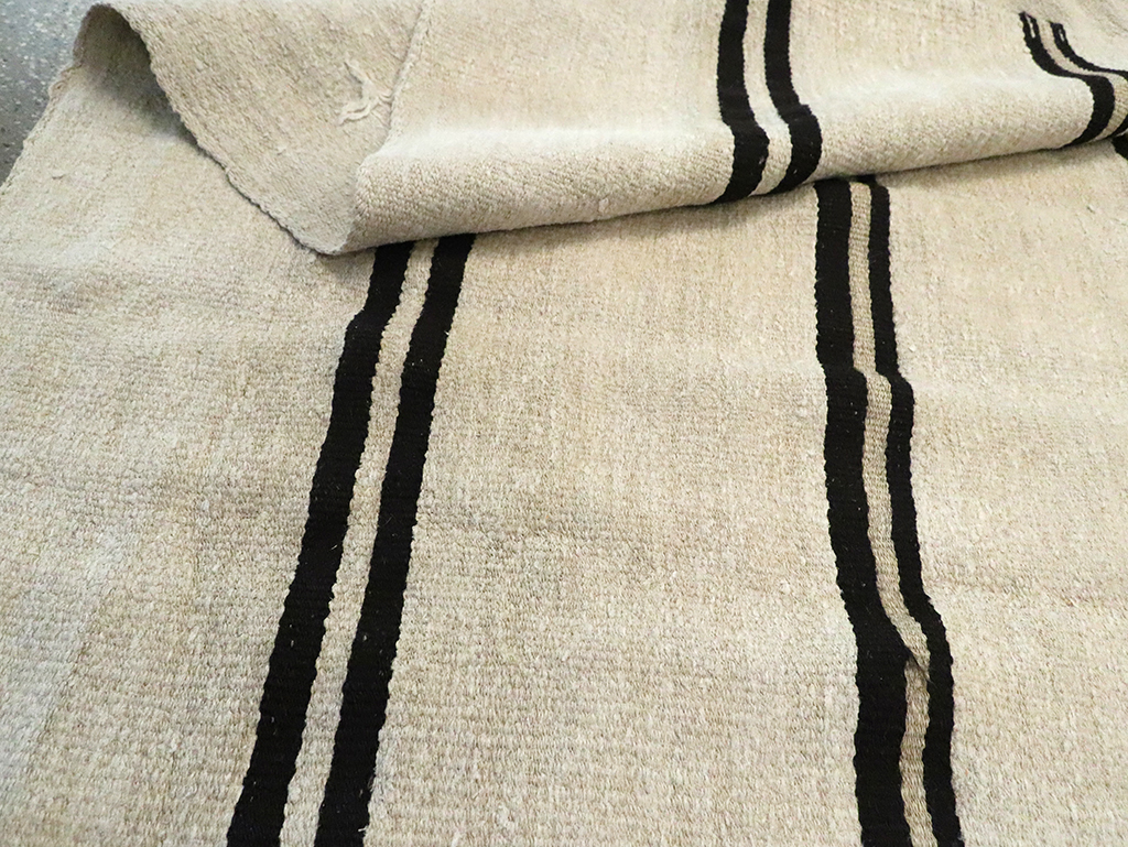 Mid-20th Century Turkish Gallery Size Flatweave, No.30081 - Gsblank