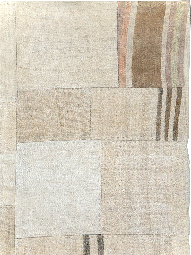 Contemporary Turkish Flatweave, No.30085 - Gsblank