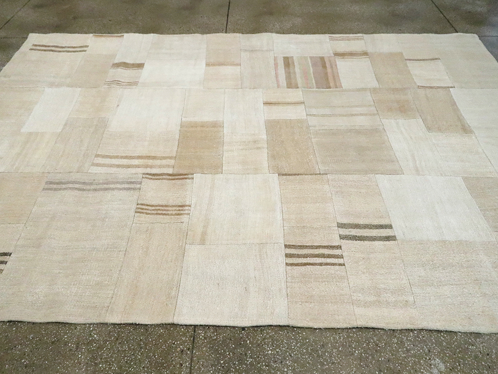 Contemporary Turkish Flatweave, No.30085 - Gsblank