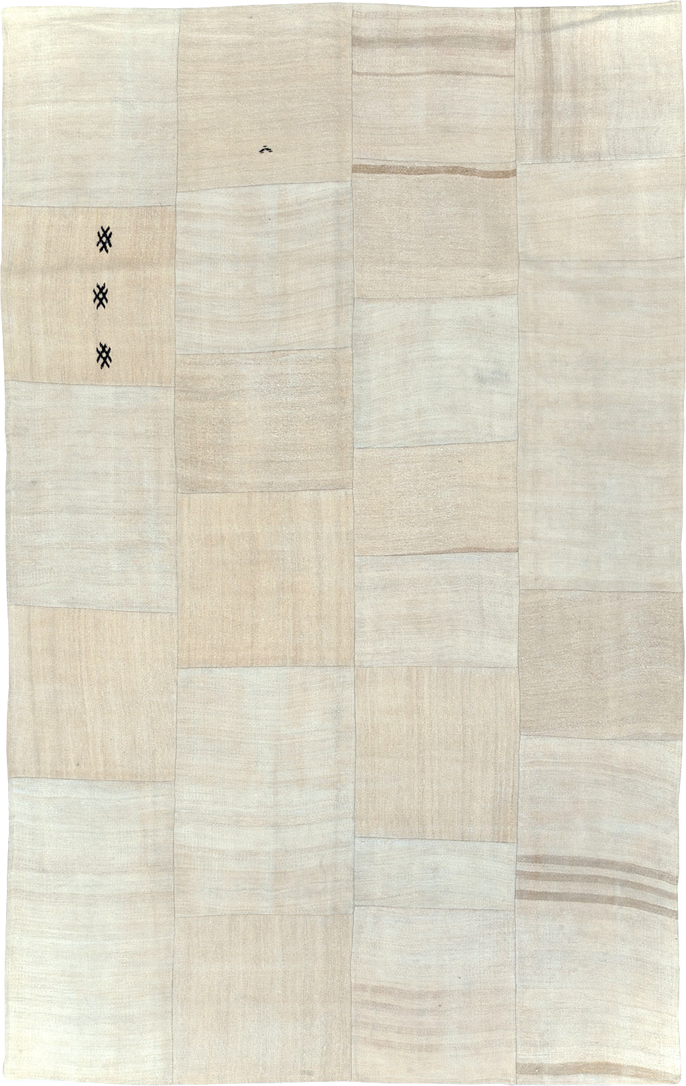 Contemporary Handmade Turkish Flatweave, No.30087 - Gsblank