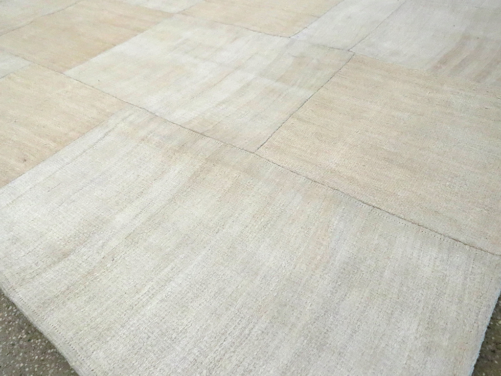 Contemporary Handmade Turkish Flatweave, No.30087 - Gsblank