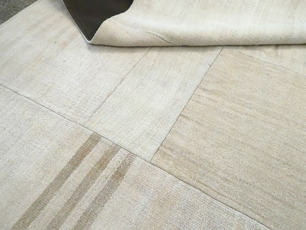 Contemporary Handmade Turkish Flatweave, No.30087 - Gsblank