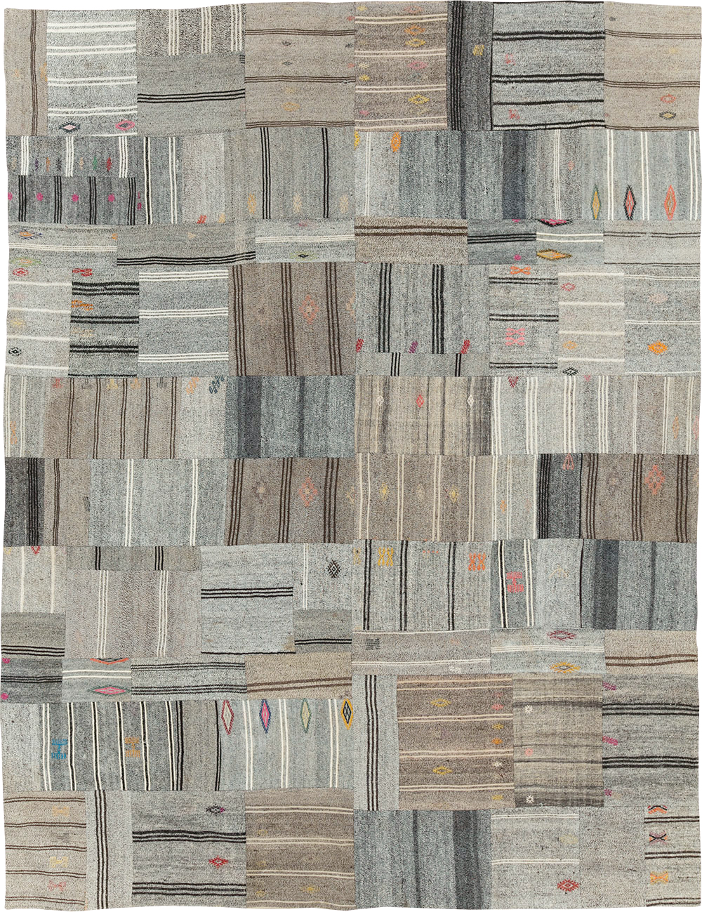 Contemporary Turkish Flatweave, No.30088 - Gsblank