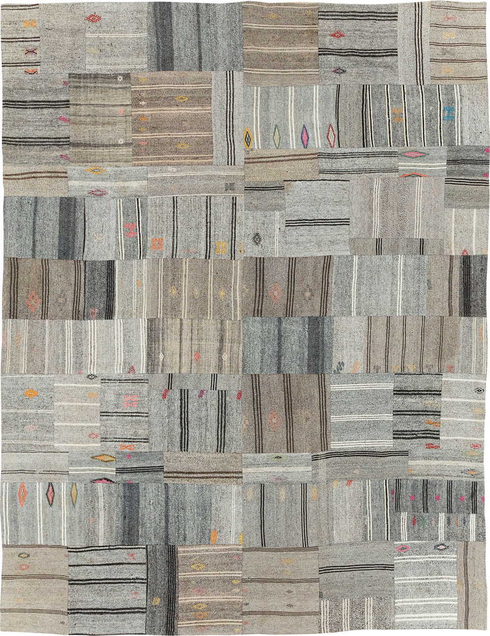Contemporary Turkish Flatweave, No.30088 - Gsblank