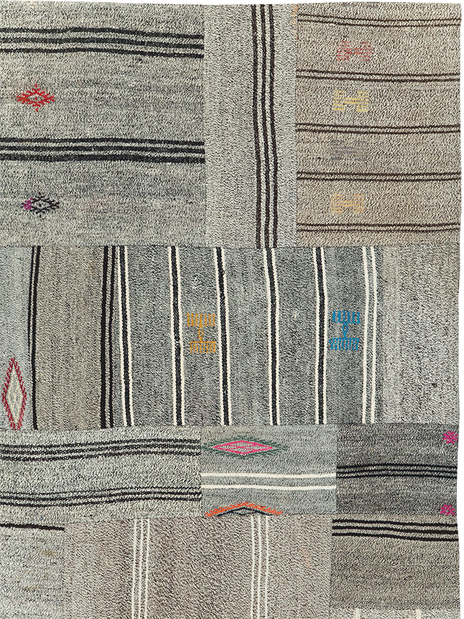 Contemporary Turkish Flatweave, No.30088 - Gsblank