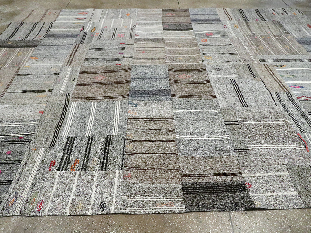Contemporary Turkish Flatweave, No.30088 - Gsblank