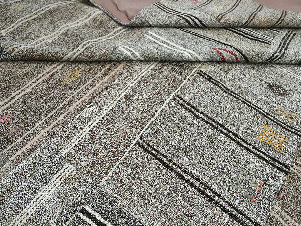 Contemporary Turkish Flatweave, No.30088 - Gsblank