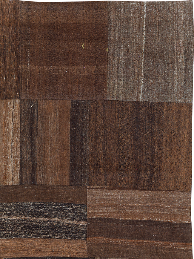 Contemporary Turkish Flatweave Kilim Patchwork Room Size Carpet, No.30089 - Gsblank