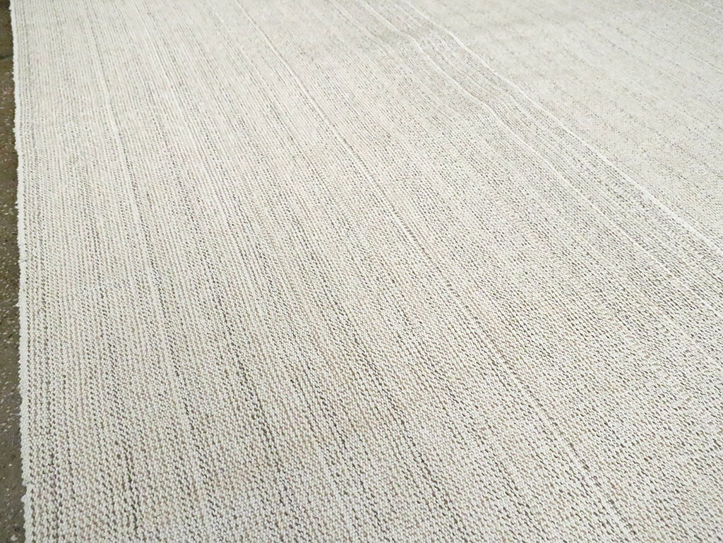 Vintage Turkish Flatweave Kilim Room Size Carpet, No.30090 - Gsblank