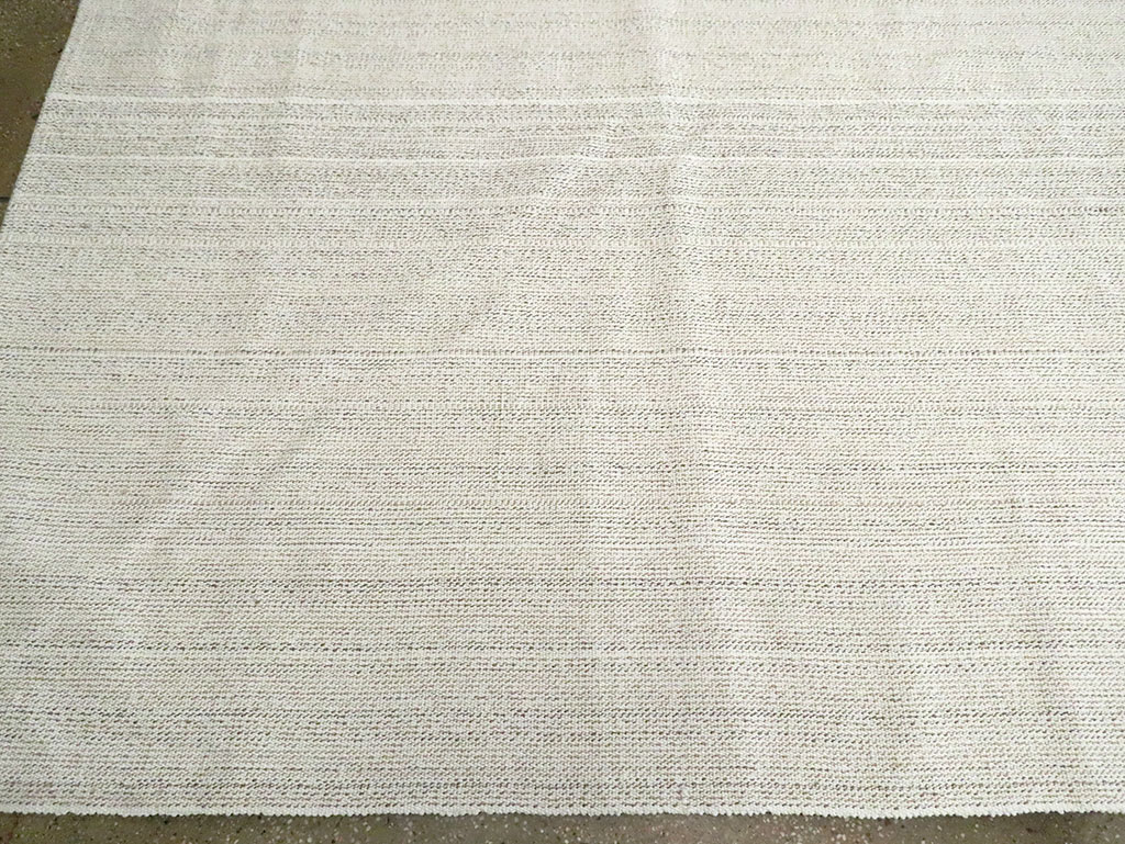 Vintage Turkish Flatweave Kilim Room Size Carpet, No.30090 - Gsblank
