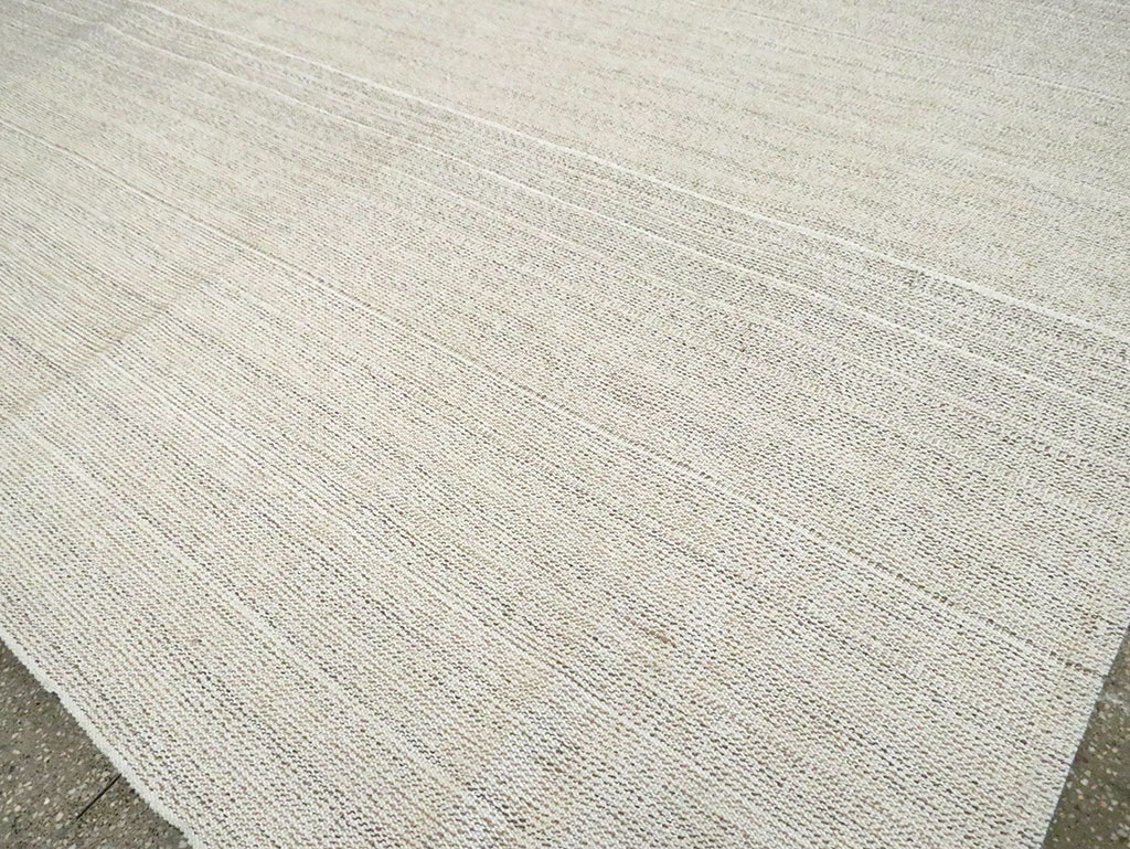 Vintage Turkish Flatweave Kilim Room Size Carpet, No.30090 - Gsblank