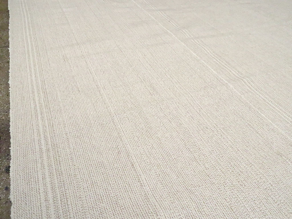 Mid-20th Century Handmade Turkish Flatweave, No.30091 - Gsblank