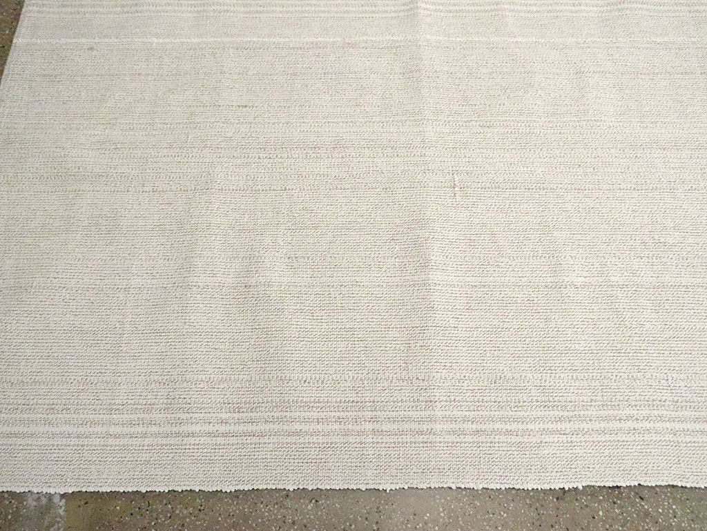 Mid-20th Century Handmade Turkish Flatweave, No.30091 - Gsblank
