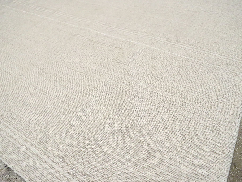 Mid-20th Century Handmade Turkish Flatweave, No.30091 - Gsblank