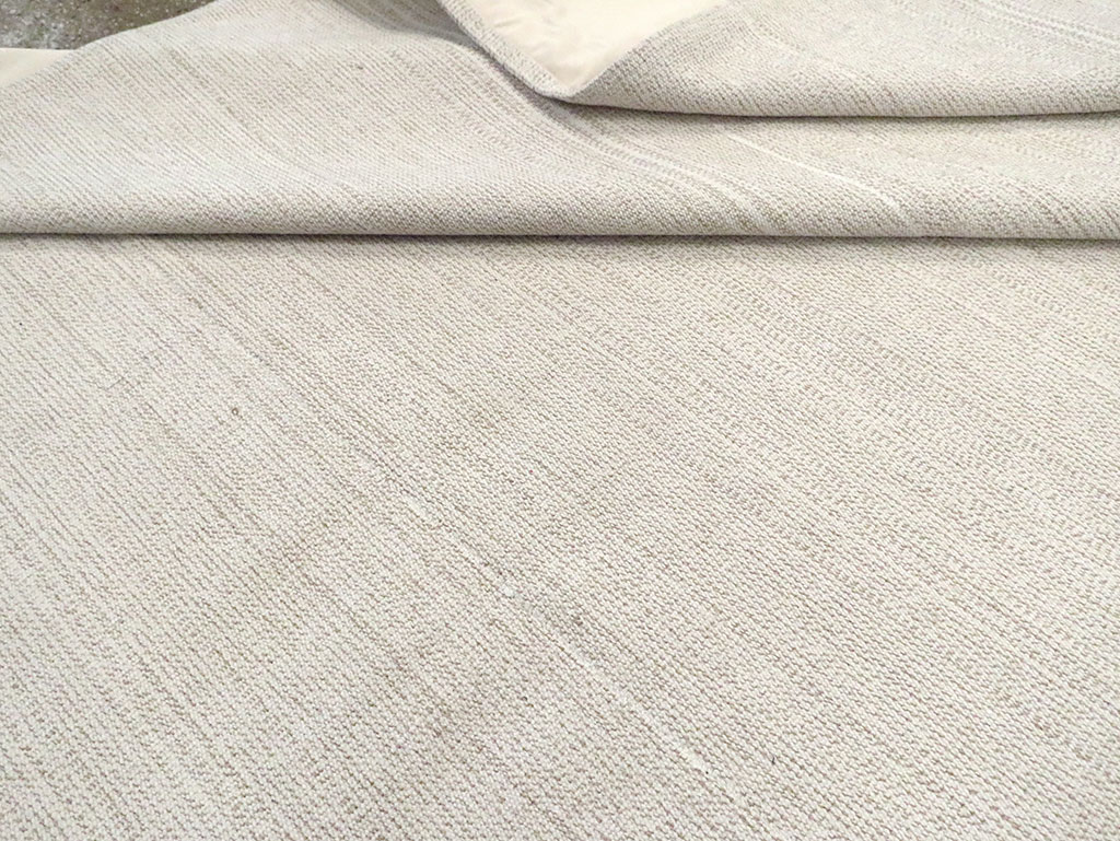 Mid-20th Century Handmade Turkish Flatweave, No.30091 - Gsblank