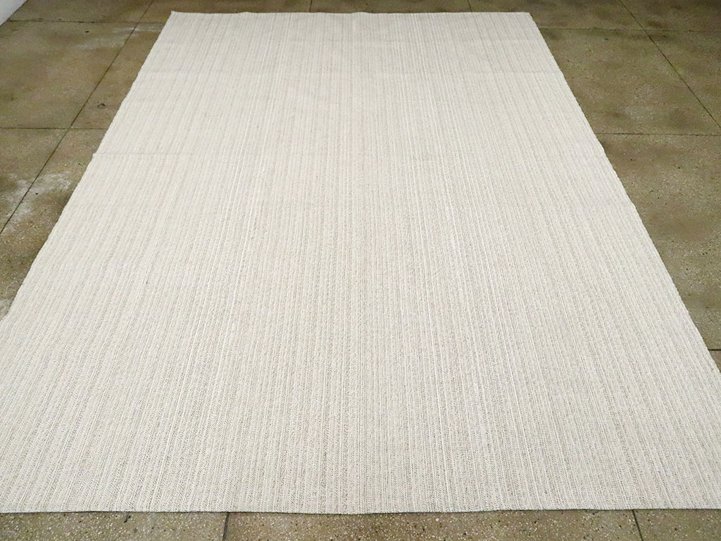 Vintage Turkish Flatweave Kilim Room Size Carpet, No.30092 - Gsblank